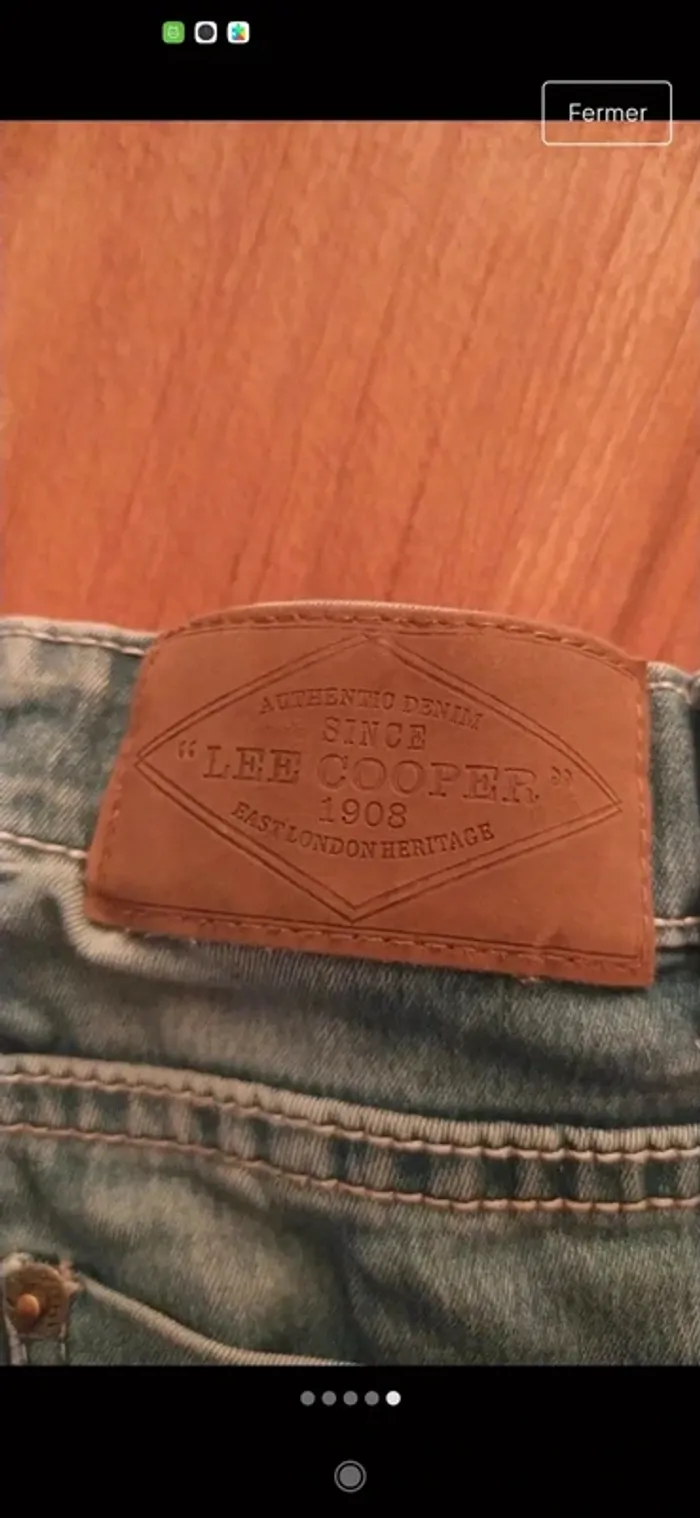 Superbe Jean filles 8 ans Lee Cooper - photo numéro 5