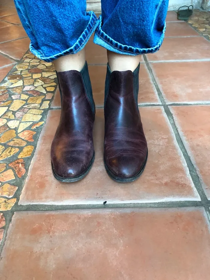 Bottines bordeaux ugg - photo numéro 4