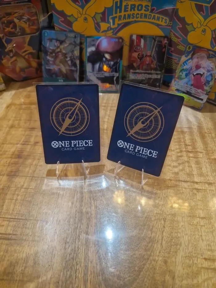 Carte One Piece Monkey D Luffy et Portgas D Ace - photo numéro 4