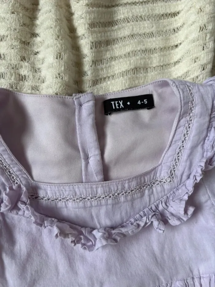 Robe fille Tex 4/5 ans - photo numéro 3