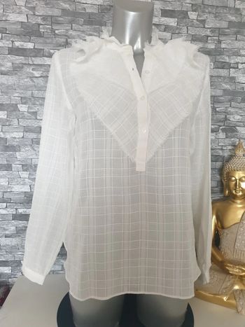 Chemisier blanc Zara Taille S