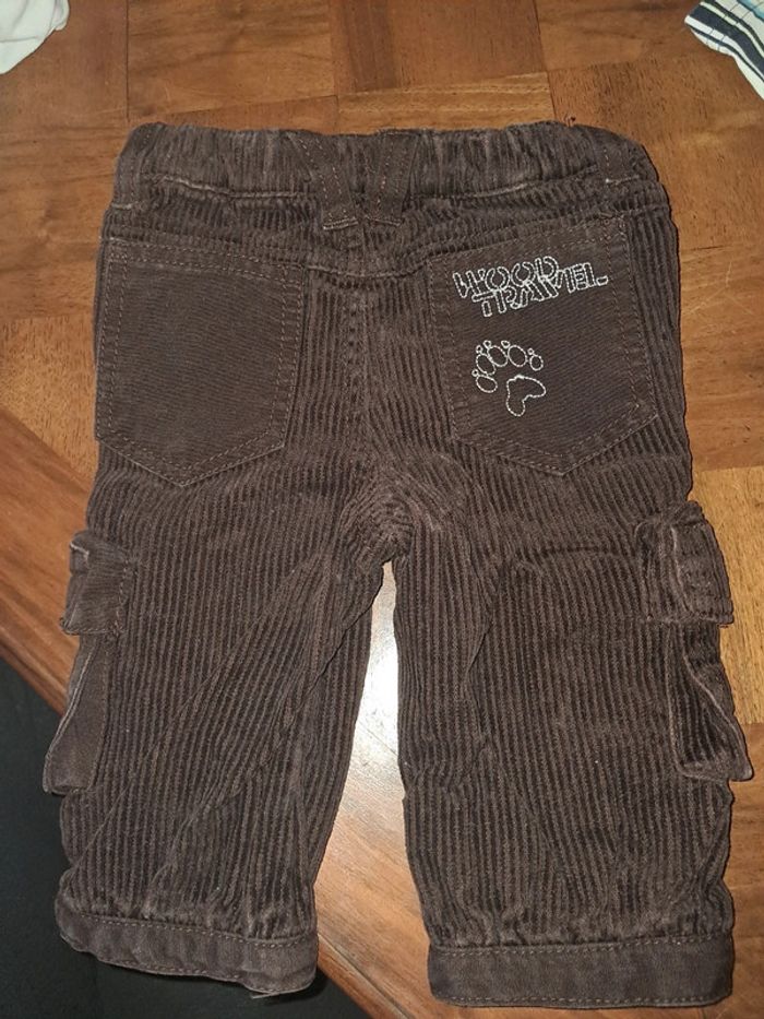 Pantalon velours 6 mois - photo numéro 2