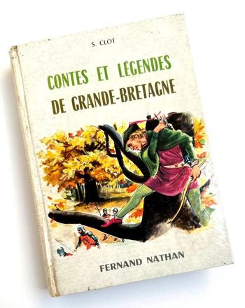 Ancien livre Contes et légendes de Grande-Bretagne