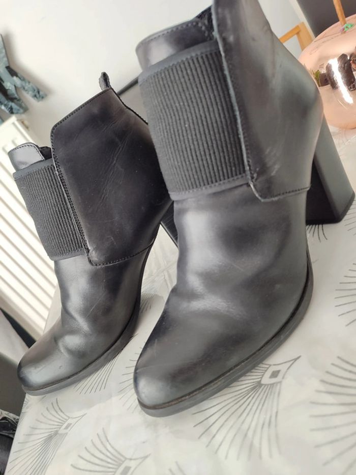 Superbe bottine cuir - photo numéro 2