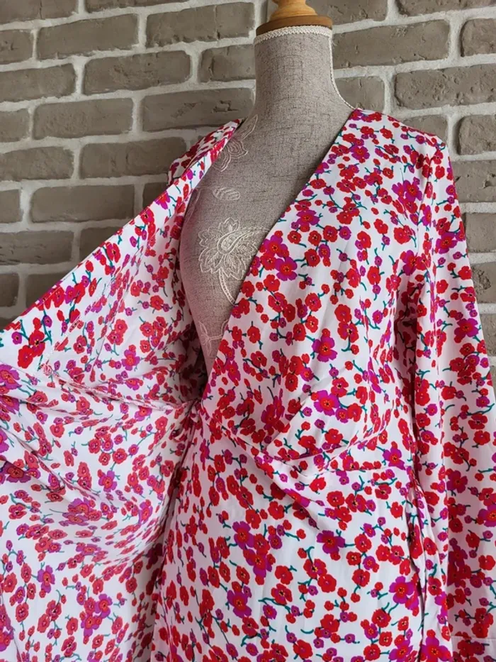 Robe portefeuille fleurie Lili & Lala - photo numéro 15