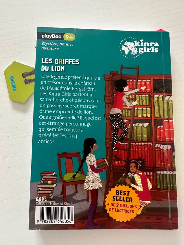 Livre Kinra Girls, les griffes du lion - photo numéro 2