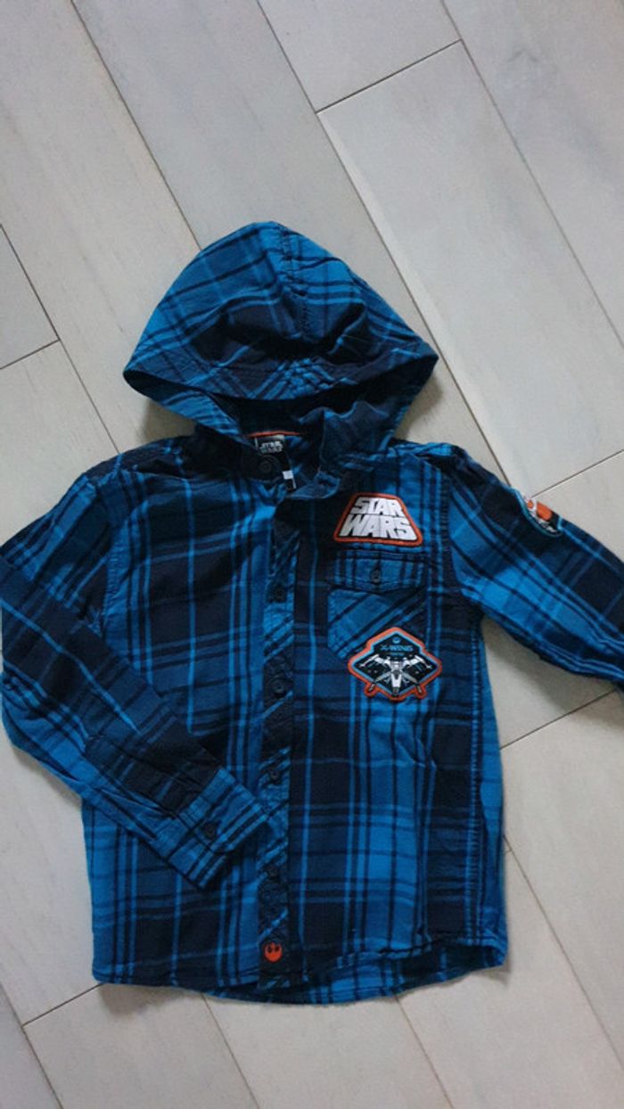 Chemise à capuche star wars taille 134