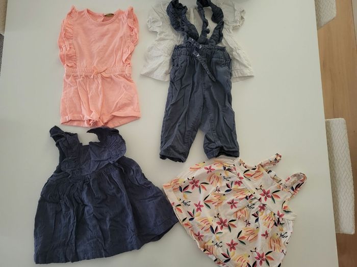 Lot 9 mois fille ETE