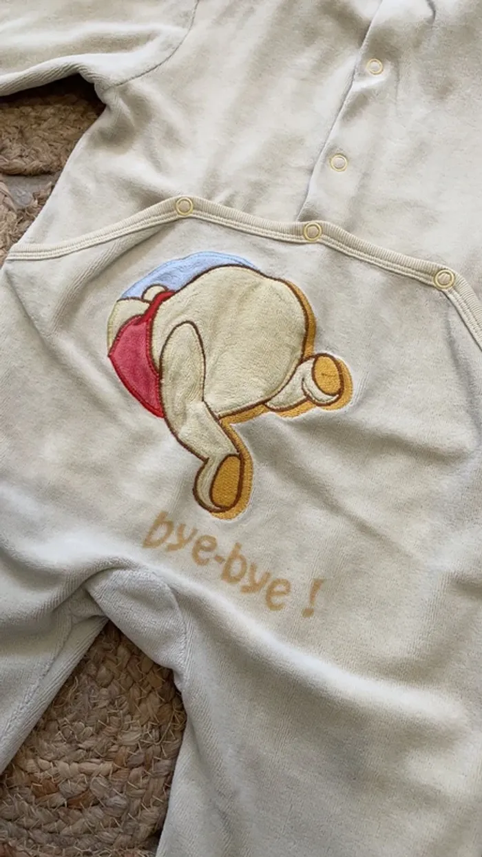 Pyjama velours 18 mois - photo numéro 4