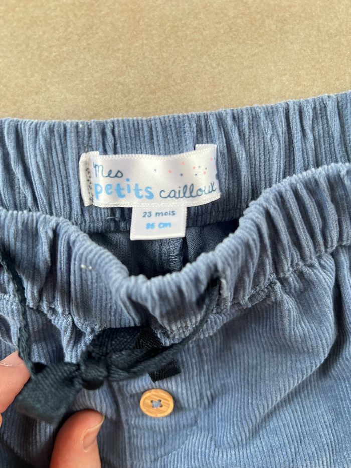 Pantalon épais bleu - photo numéro 3