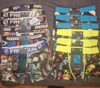 Lot 11  caleçon Freegun