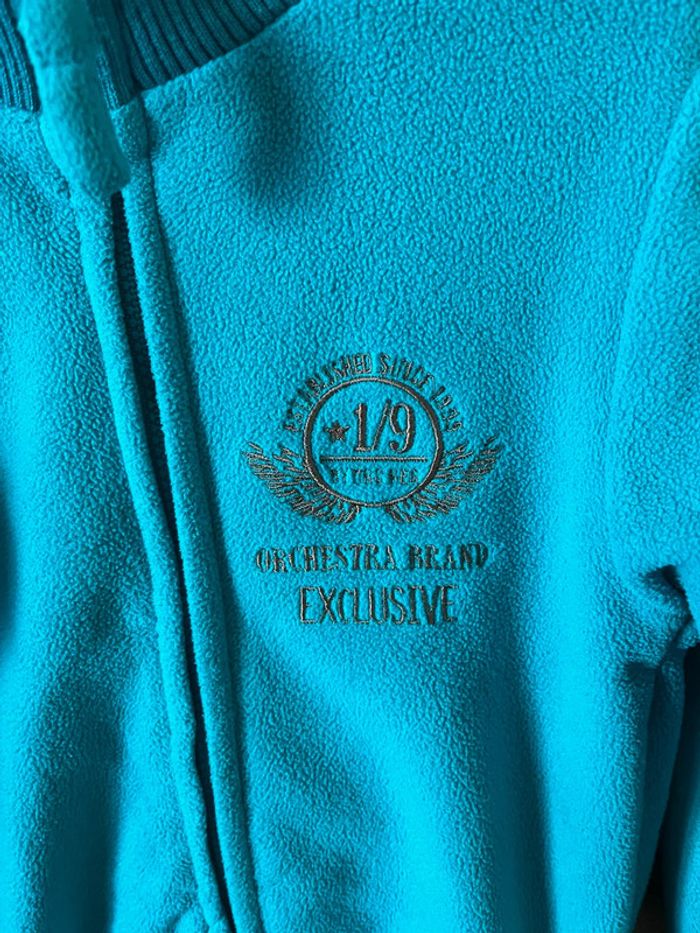 Gilet zippé polaire 5 ans orchestra - photo numéro 3