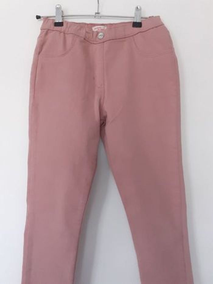 Pantalon fille rose 12 ans Du pareil au même - photo numéro 2