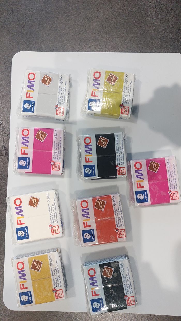 Lot pâte Fimo - photo numéro 2