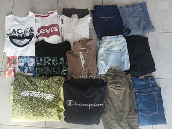 Lot vêtements garçon 12 ans