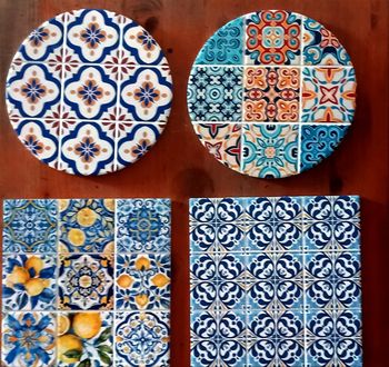 Dessous Plat Céramique-lot de 4 NEUF