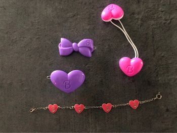 Lot de 4 accessoires fille barbie vintage années 90