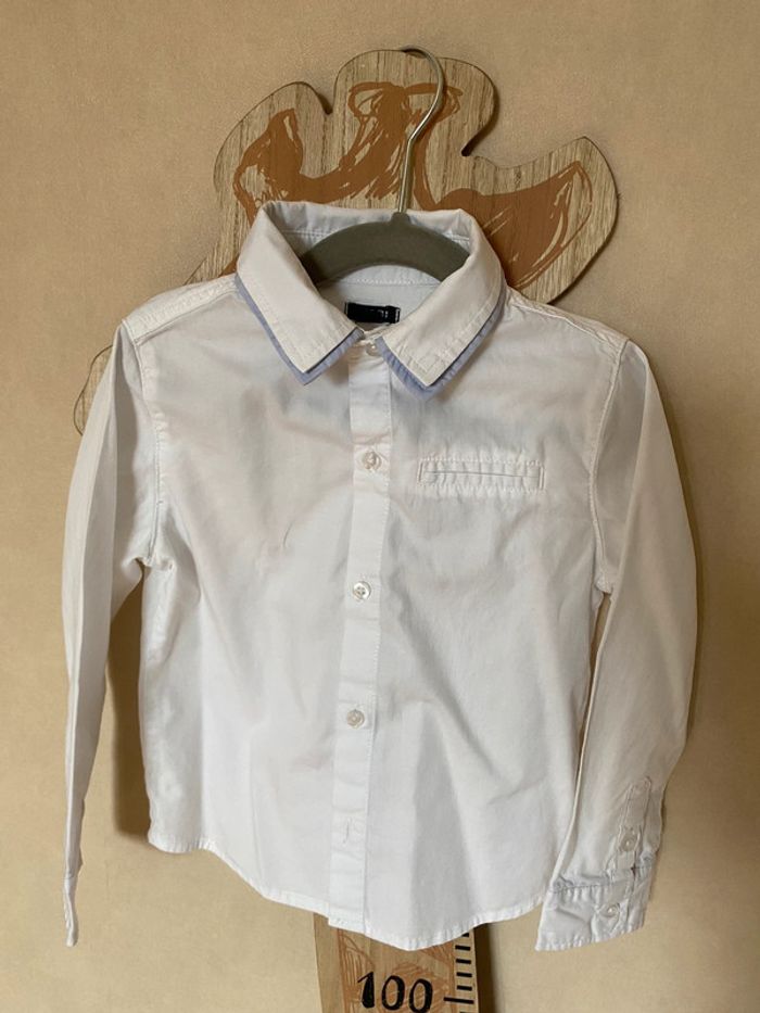 Chemise blanche Kiabi 4 ans