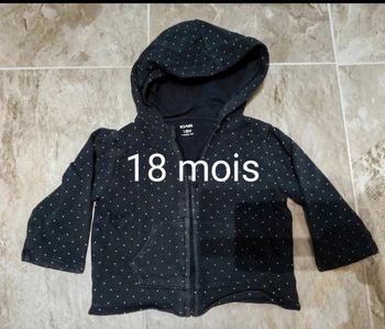 Veste marine kiabi
