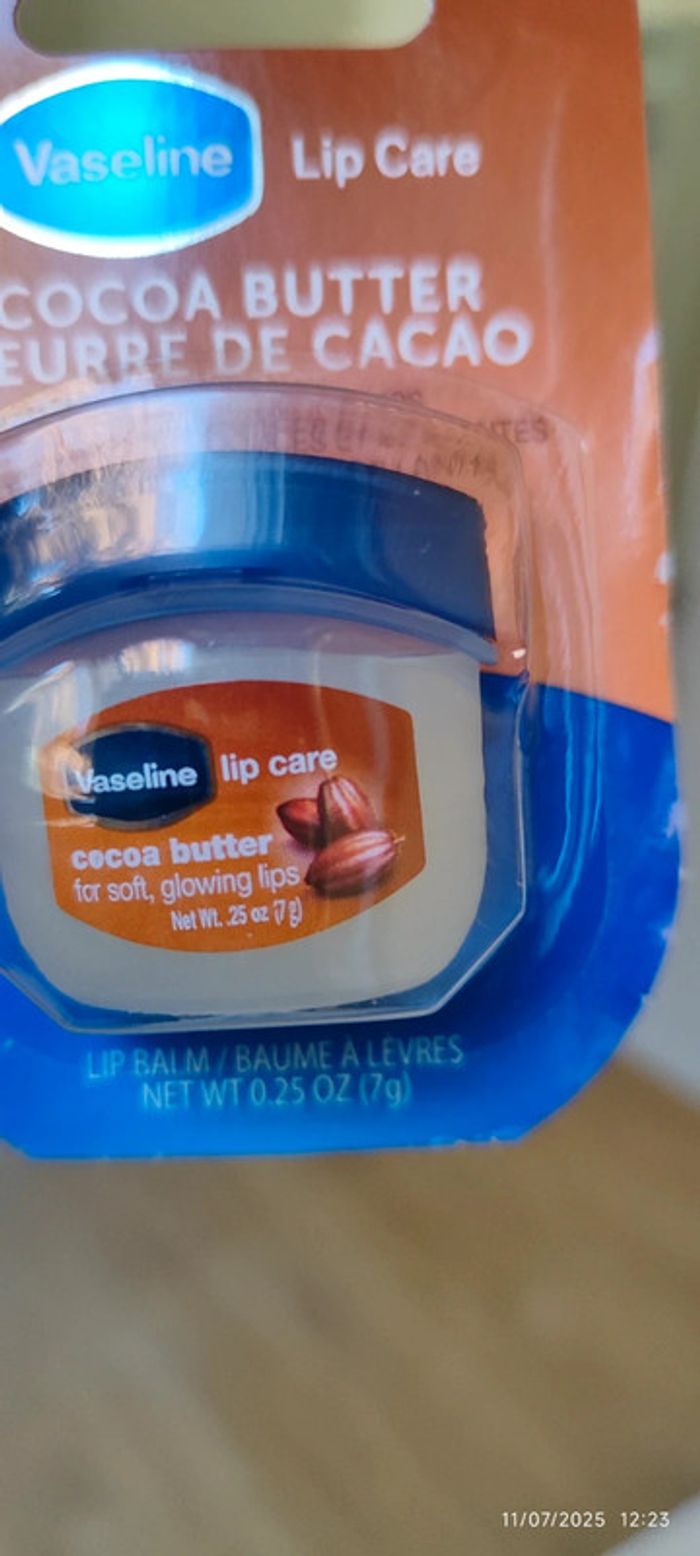 Vaseline Lip Therapy Beurre de Cacao 7gr Made in Korea - photo numéro 3