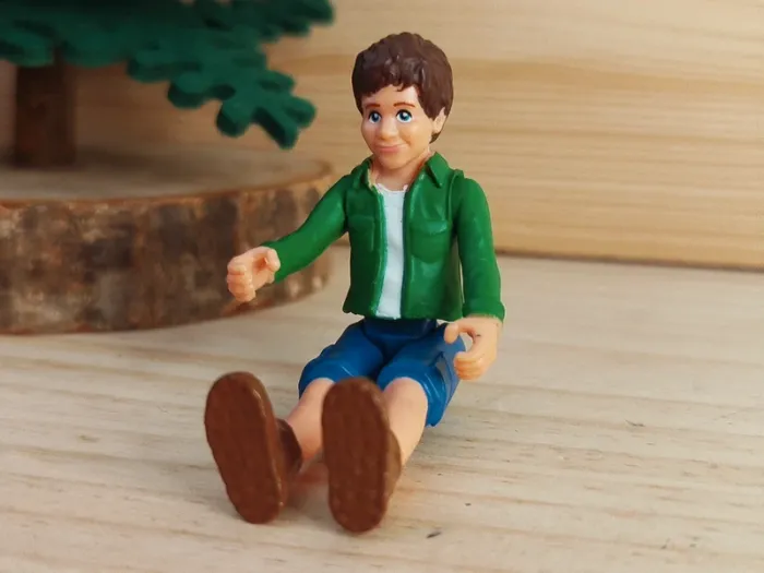 Schleich jeune garçon Figurine Personnage articulé - photo numéro 2