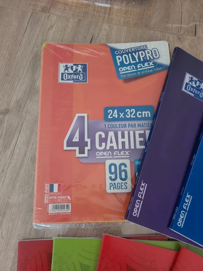 Lot 10 cahiers 24×32 - photo numéro 2