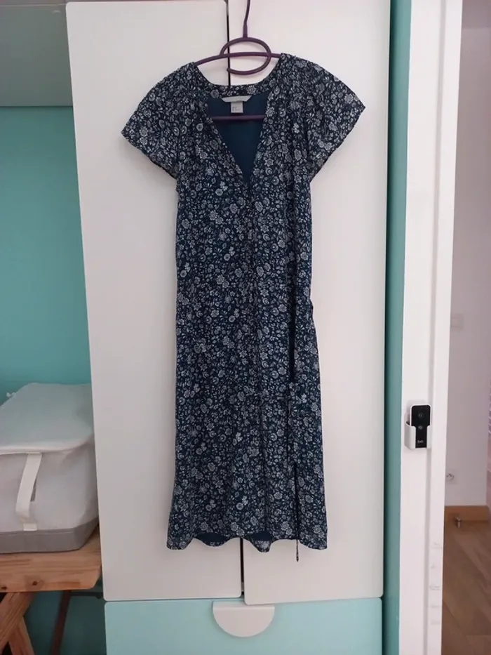 Robe h&m bleu/vert