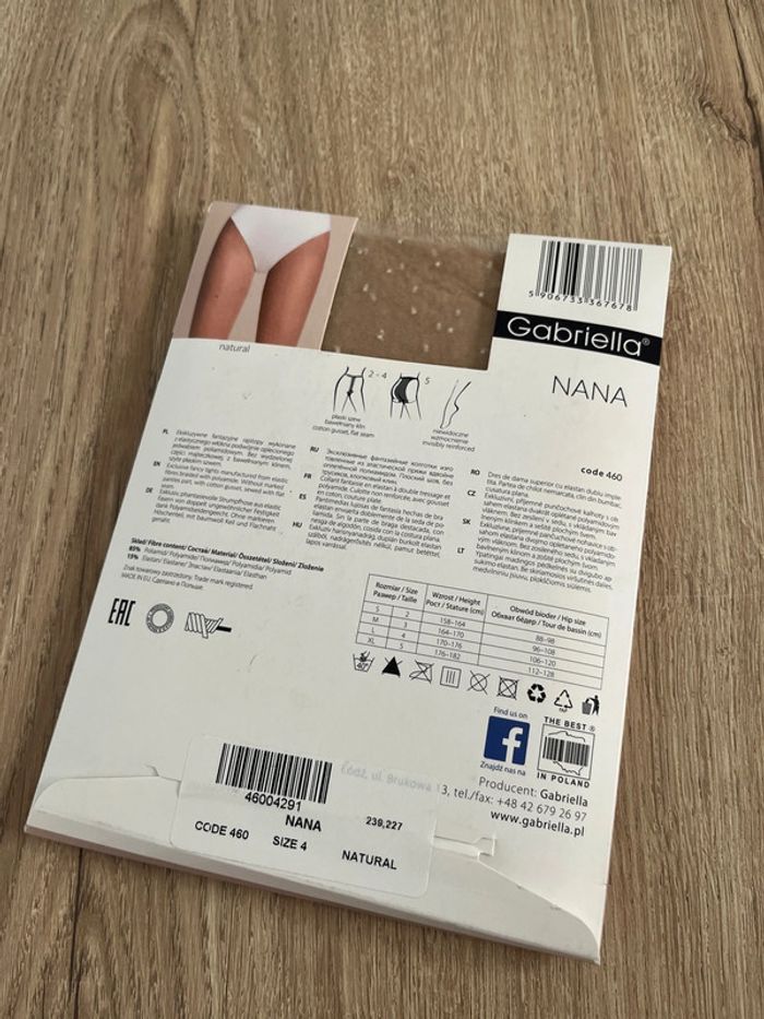 Collant Gabriella Nana taille 4 neuf - photo numéro 3
