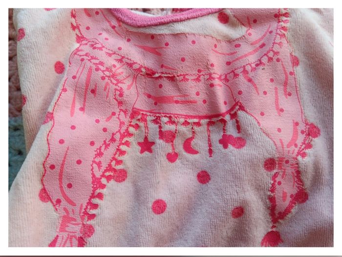 Pyjama velours 9 mois - photo numéro 4