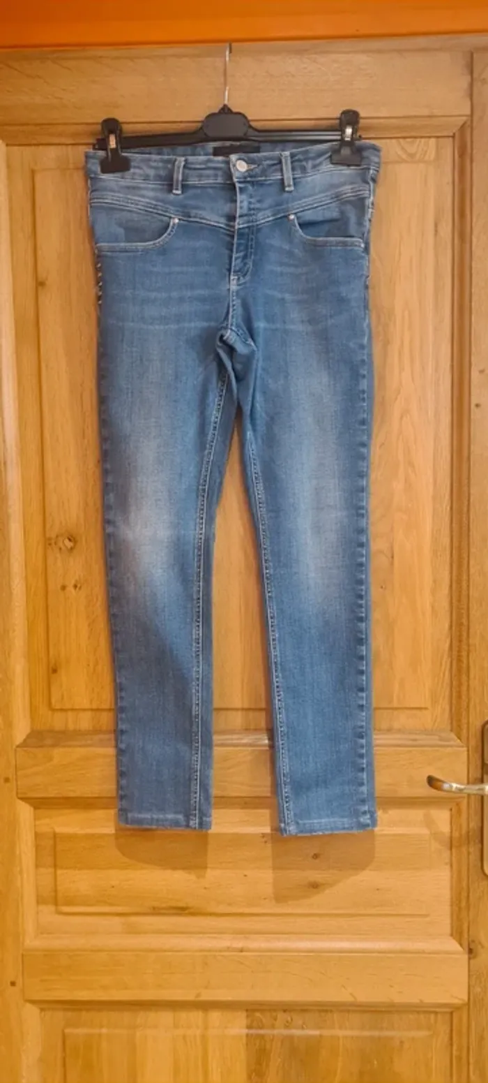 Slim bleu IKKS