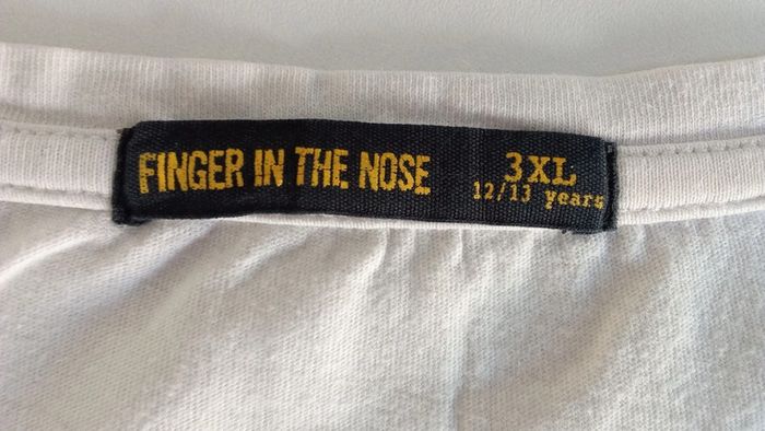 T-shirt Finger in the nose 13 ans - photo numéro 8