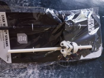 Lot de deux pailles star wars