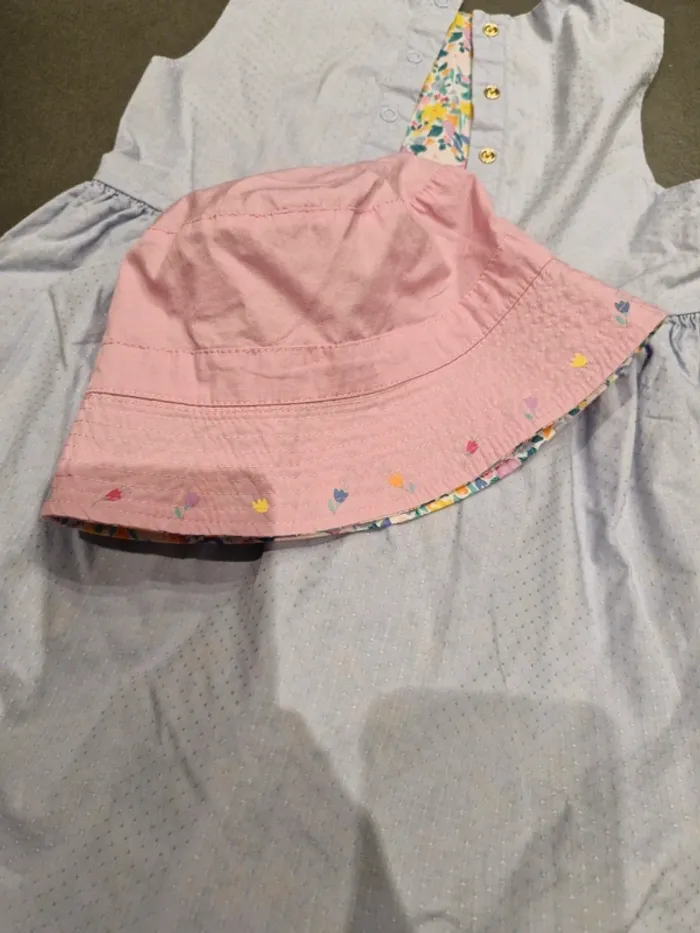 Très jolie robe avec chapeau Sergent Major 5ans - photo numéro 7