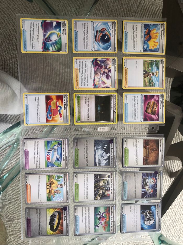 Lot de 140 cartes POKÉMON energies-objets-stades-outils - photo numéro 6