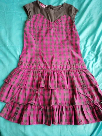 Robe à volants fille