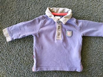 Polo garçon manches longues