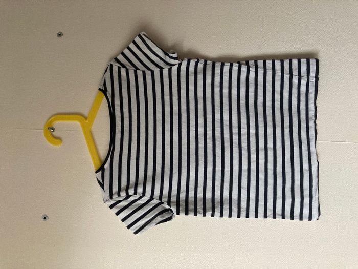 Tee-shirt rayé imprimé - photo numéro 2