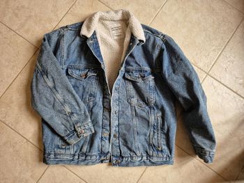Veste jean chaude