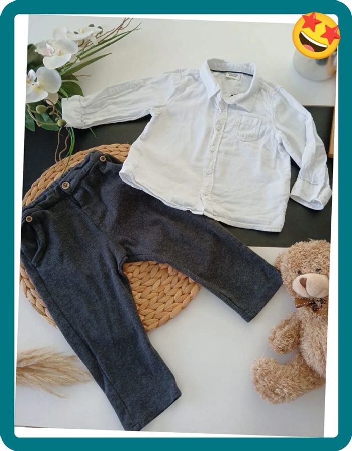 Ensemble bébé 3 pièces garçon Taille 18 mois🌿🦊 - photo numéro 5