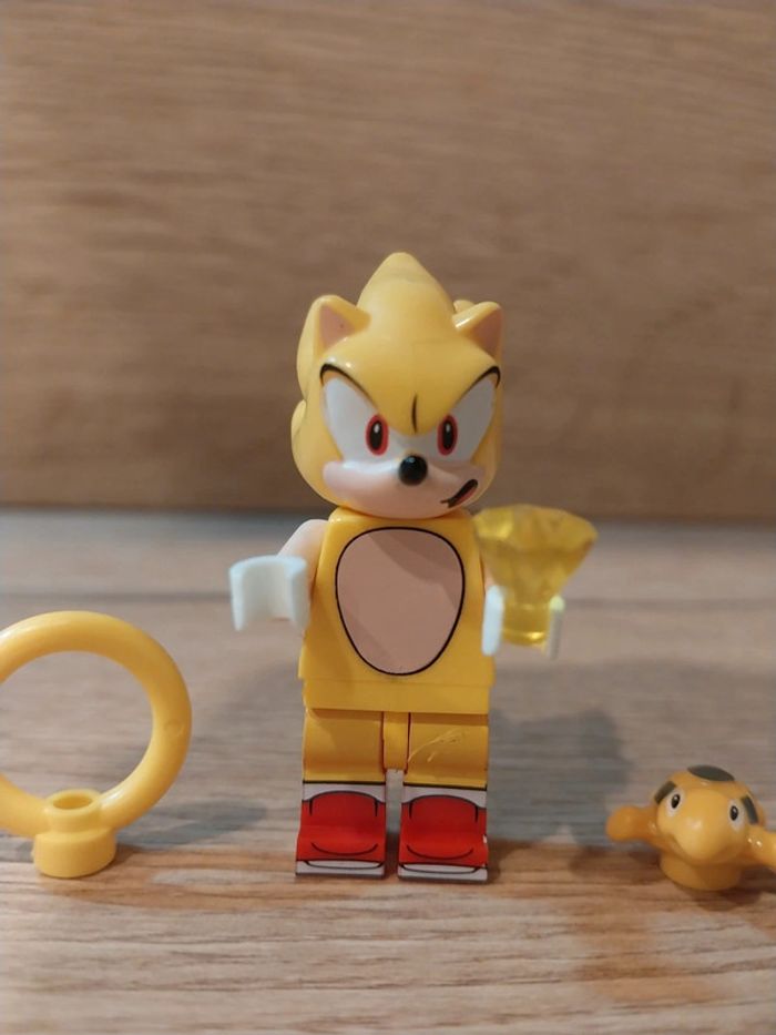 Figurine type lego Sonic - photo numéro 2