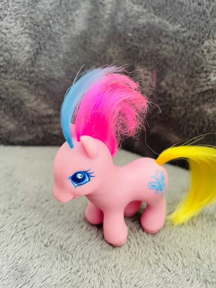 Mon petit poney bébé vintage  papillon dash pirouette - photo numéro 2