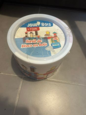 Jouet en bois bloc kapla dès un an 