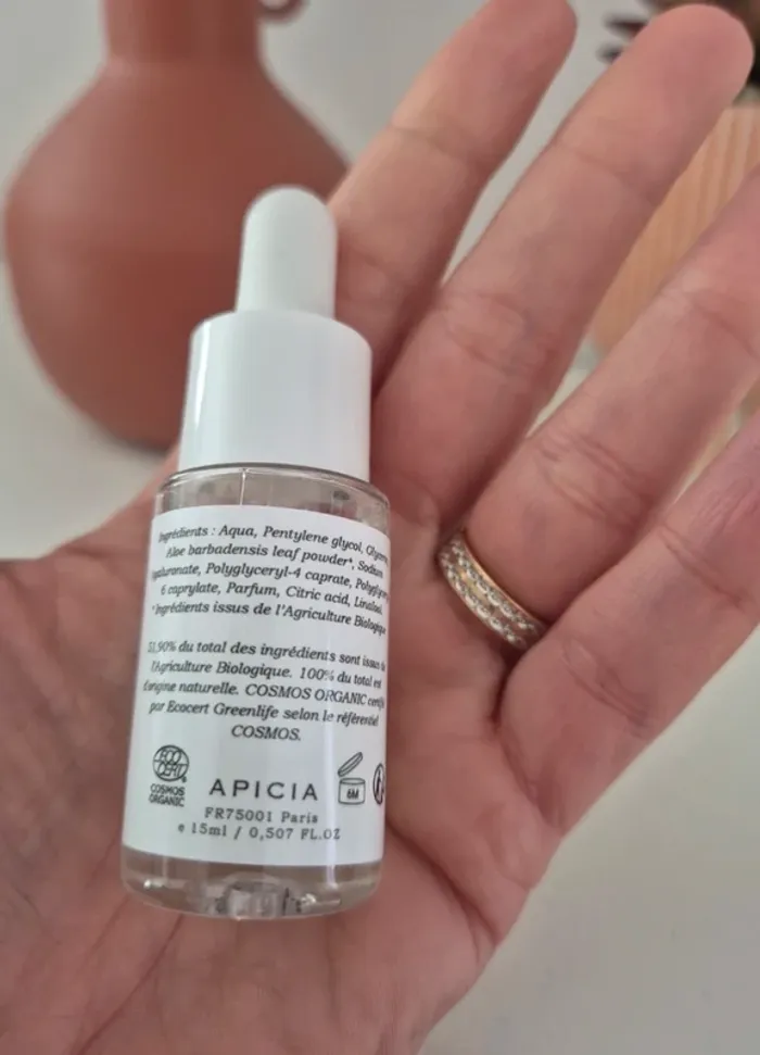 Sérum Hydratant Nuit à l’Acide Hyaluronique – APICIA - photo numéro 3