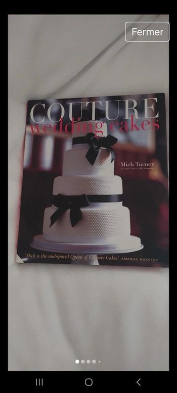 Livre Couture Wedding Cakes
de Mich Turner