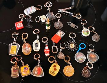 Lot porté clé vintage