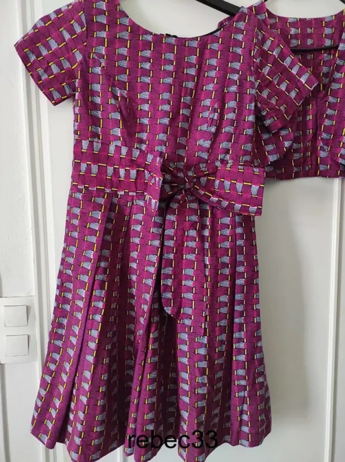 Robe et veste wax - photo numéro 2