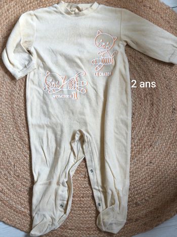 Pyjama 24 mois