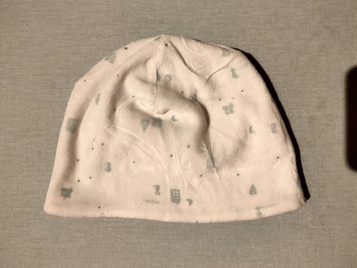 Bonnet en polaire  3 mois