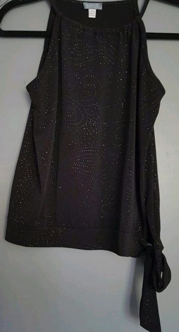 Débardeur noir sans manches