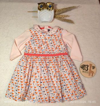 Ensemble 3 mois fille sergent major